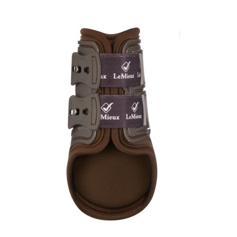 LeMieux Impact Responsive Fetlock Boots - Brown-2